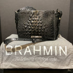 Load image into Gallery viewer, Brahmin Embossed Leather SHoulder HANDBAGS Medium
