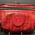 Load image into Gallery viewer, Fendi Coated Canvas Zucca HANDBAGS Belt Bag
