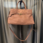 Load image into Gallery viewer, Anthropologie Vegan Suede Tote HANDBAGS Medium

