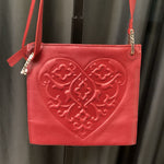 Load image into Gallery viewer, Brighton Leather Embossed HANDBAGS Crossbody
