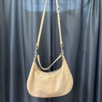 Load image into Gallery viewer, Coach Crescent Pebbled Leather HANDBAGS M
