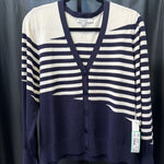 Load image into Gallery viewer, Chicos NWT Stripe Cardigan SWEATERS 2
