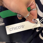 Load image into Gallery viewer, Chicos NWT Stripe Cardigan SWEATERS 2
