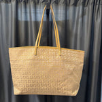 Load image into Gallery viewer, Fendi Metallic Tote HANDBAGS L
