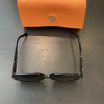 Load image into Gallery viewer, Tory Burch W/CASE Square Logo SUNGLASSES
