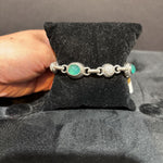 Load image into Gallery viewer, Judith Ripka JR 925 Chalcedny links BRACELETS

