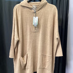 Load image into Gallery viewer, Barefoot Dreams NWT Oversized Quarter Zip SWEATERS S/M
