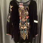 Load image into Gallery viewer, Johnny Was NWT Velvet Embroidered TOPS Large
