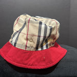 Load image into Gallery viewer, Burberry Plaid Bucket ACCESSORIES Hat
