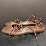 Load image into Gallery viewer, Rag &amp; Bone Leather Ballerina Flat SHOES 38.5
