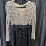 Load image into Gallery viewer, Xscape Sequin Satin Tie EVENING 4
