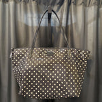 Load image into Gallery viewer, Kate Spade Polka Dot Tote HANDBAGS L
