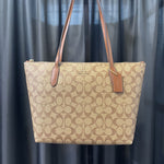 Load image into Gallery viewer, Coach NWT Monogram Tote HANDBAGS L
