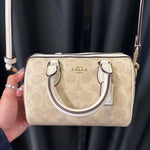 Load image into Gallery viewer, Coach NEW Mini Tote Monogram HANDBAGS S
