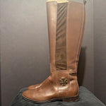 Load image into Gallery viewer, Tory Burch Suede Lace Up BOOTS 8

