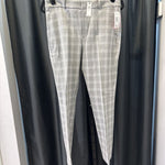 Load image into Gallery viewer, Banana Republic NWT Plaid Slim High Rise PANTS 6p
