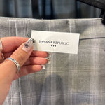 Load image into Gallery viewer, Banana Republic NWT Plaid Slim High Rise PANTS 6p
