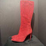 Load image into Gallery viewer, Via Spiga Suede Tall Heel BOOTS 9.5
