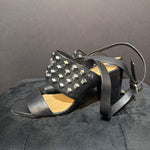 Load image into Gallery viewer, Michael Kors Studded Leather Sandal Heels SHOES 7
