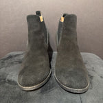 Load image into Gallery viewer, Caslon Suede Wedge BOOTIES 6.5
