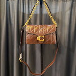 Load image into Gallery viewer, Coach Tabby Shoulder Quilted HANDBAGS M
