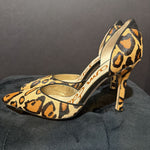 Load image into Gallery viewer, Sam Edelman Calf Hair Heels SHOES 7.5
