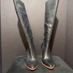 Load image into Gallery viewer, Crown Vintage Tall Leather BOOTS 7.5
