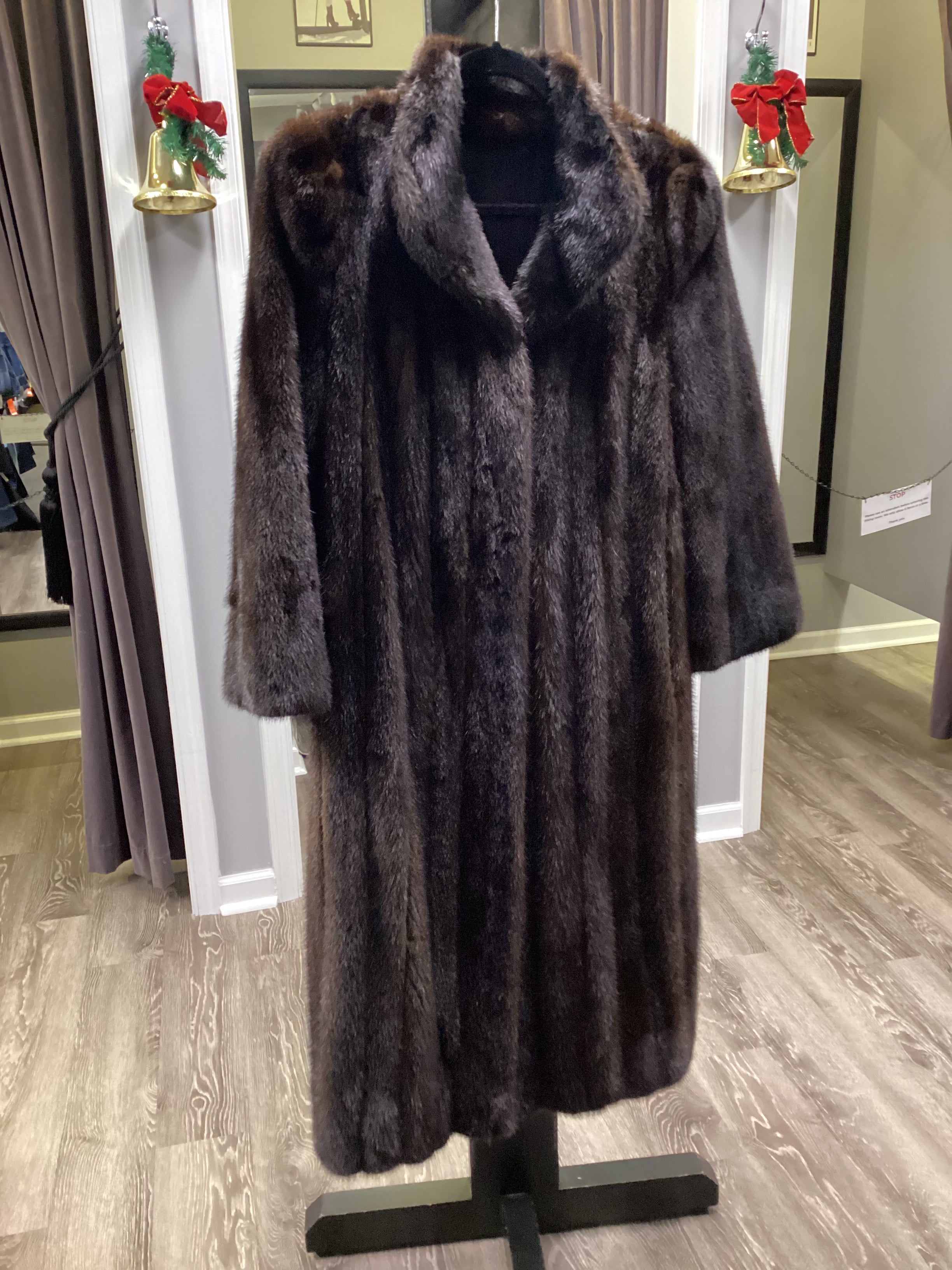 Ranch Mink Long Brown Fur