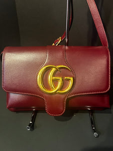 Gucci Leather Flap Handbag